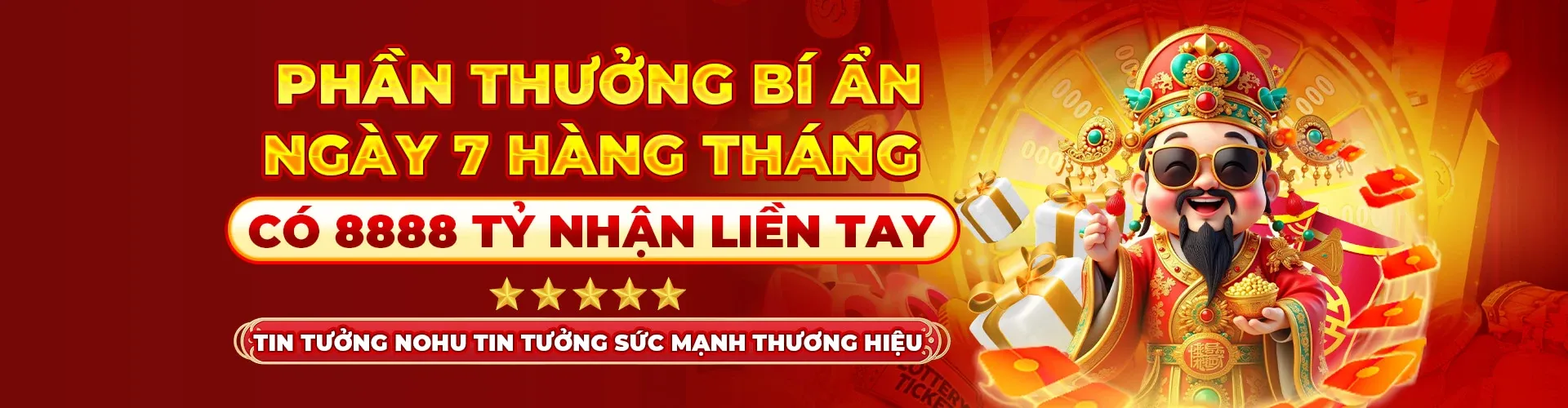 Phần thưởng bí ẩn ngày 7 hàng tháng